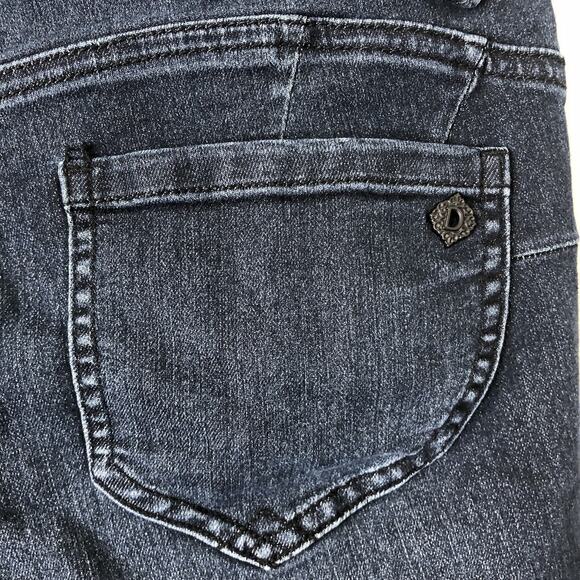 Democracy Women's Skinny "Ab"solution Stretchy Dark Wash Mid-Rise Jeans Size 2 - Picture 5 of 9